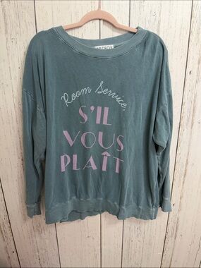 Wildfox Graphic Crewneck Sweatshirt